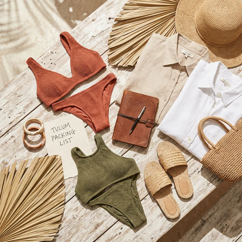 Tulum Packing List for Women: Minimalist Travel Wardrobe