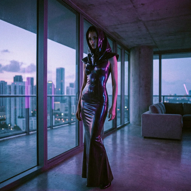 The Silicone Protocol: Doja Cat & The Architecture of High-Shine Noir