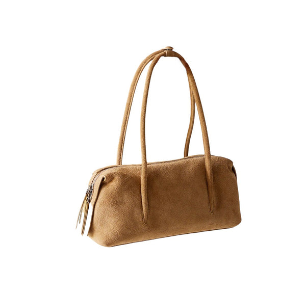 SAINT DLOVE Tropez Suede Clutch - Luxury Resort Wear