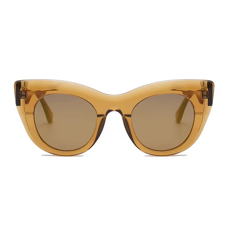 SAINT DLOVE Gold Riviera Shades - Front View | Luxury Resort Wear 2026