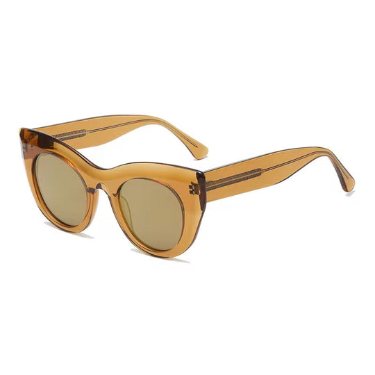 SAINT DLOVE Gold Riviera Shades - Detail Shot | Luxury Resort Wear 2026