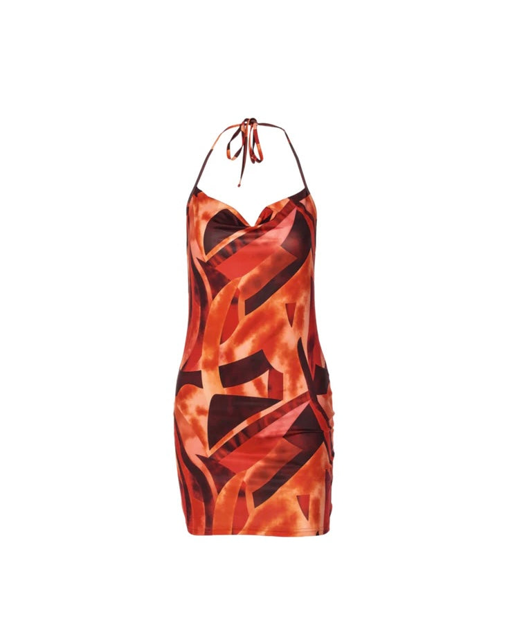 SAINT DLOVE Portofino Slip Dress - Front View | Luxury Resort Wear for Stylish Travelers