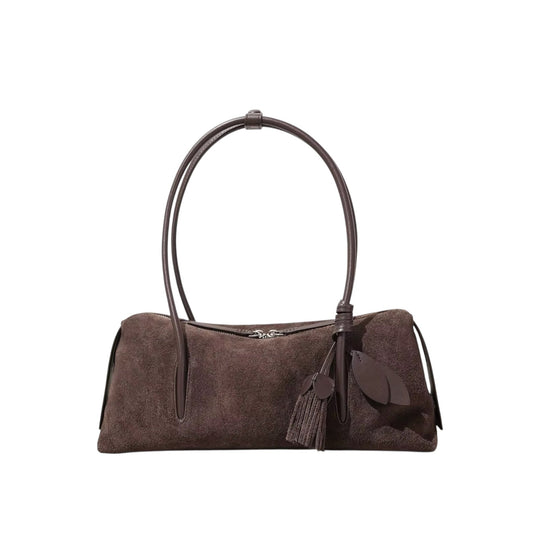 SAINT DLOVE Capri Suede Bag - Detail Shot | Luxury Resort Wear 2026