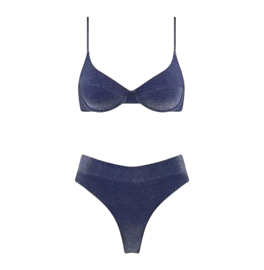 SAINT DLOVE Monaco Cut Bikini - Front View | Luxury Resort Wear for Stylish Travelers