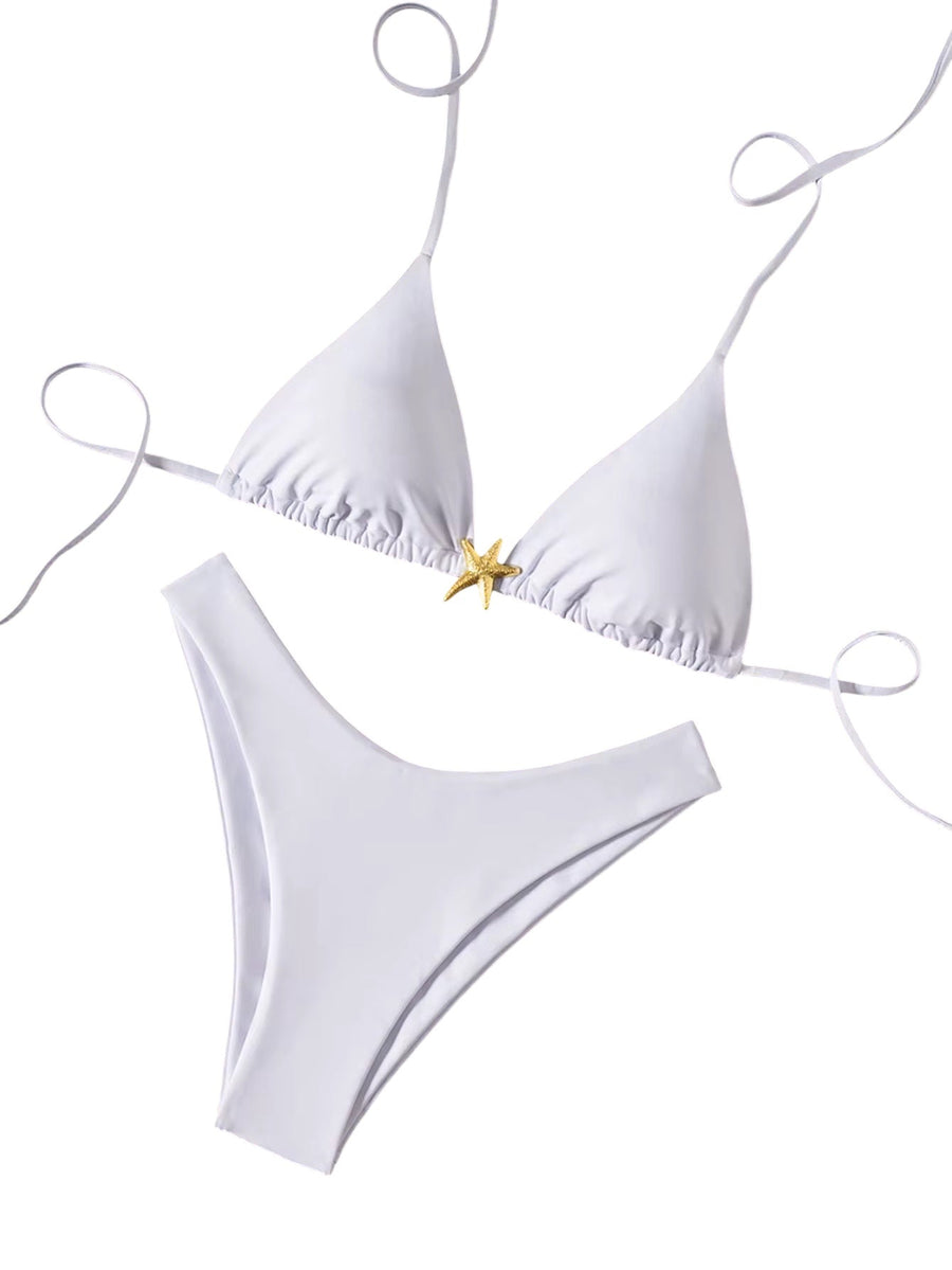 SAINT DLOVE Capri Halter Bikini - Front View | Luxury Resort Wear 2026