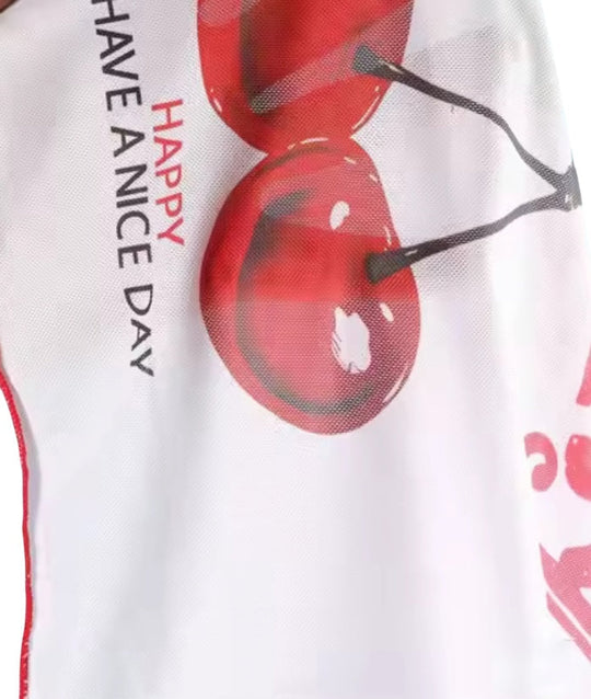 SAINT DLOVE Cherry Cut Bikini - Detail Shot | Luxury Resort Wear 2026