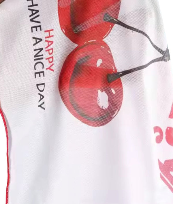SAINT DLOVE Cherry Cut Bikini - Detail Shot | Luxury Resort Wear 2026