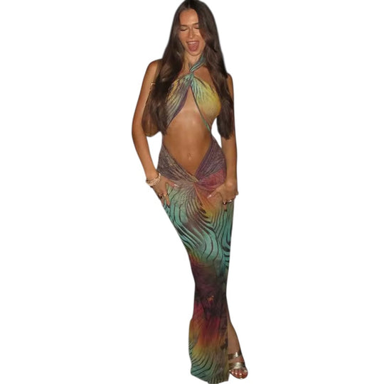 SAINT DLOVE Bali Tiered Dress - Detail Shot | Luxury Resort Wear 2026