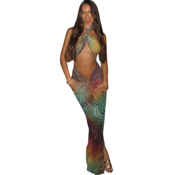 SAINT DLOVE Bali Tiered Dress - Detail Shot | Luxury Resort Wear 2026