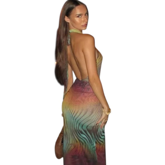 SAINT DLOVE Bali Tiered Dress - Front View | Luxury Resort Wear 2026