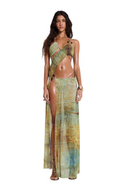 SAINT DLOVE Positano Cut Dress - Alternate View 3 | Luxury Resort Wear for Stylish Travelers