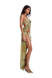 SAINT DLOVE Positano Cut Dress - Alternate View 4 | Luxury Resort Wear for Stylish Travelers