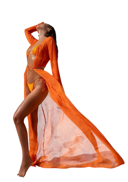 SAINT DLOVE Ibiza Silk Set - Detail Shot | Luxury Resort Wear 2026